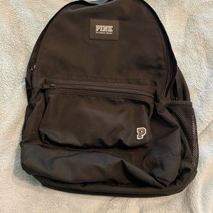VS Pink black backpack
